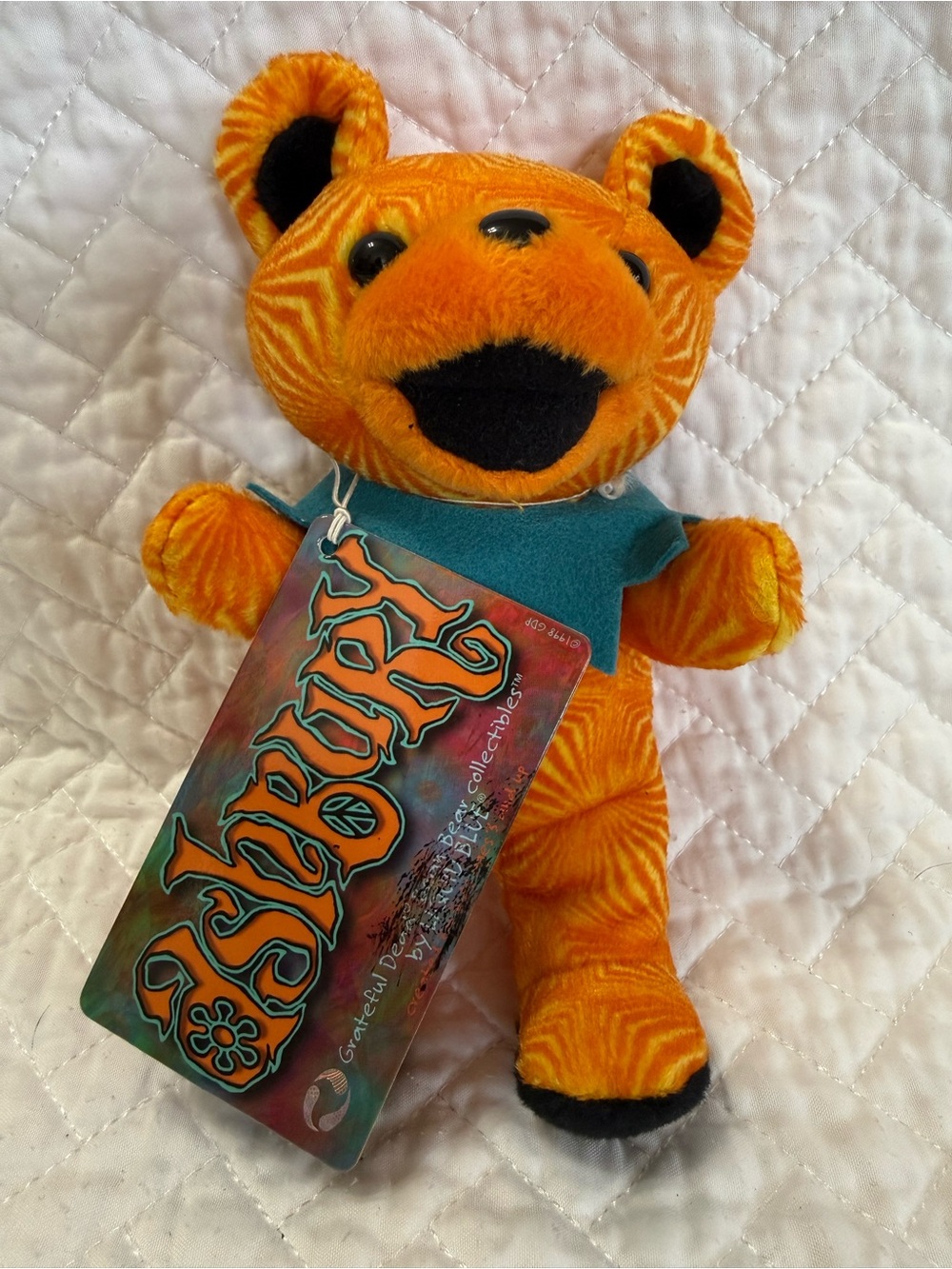 Grateful Dead 7" Beanie Bear Ashbury NWT